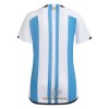 Officiële Voetbalshirt Argentinië Adidas Thuis WK 2022 - Dames